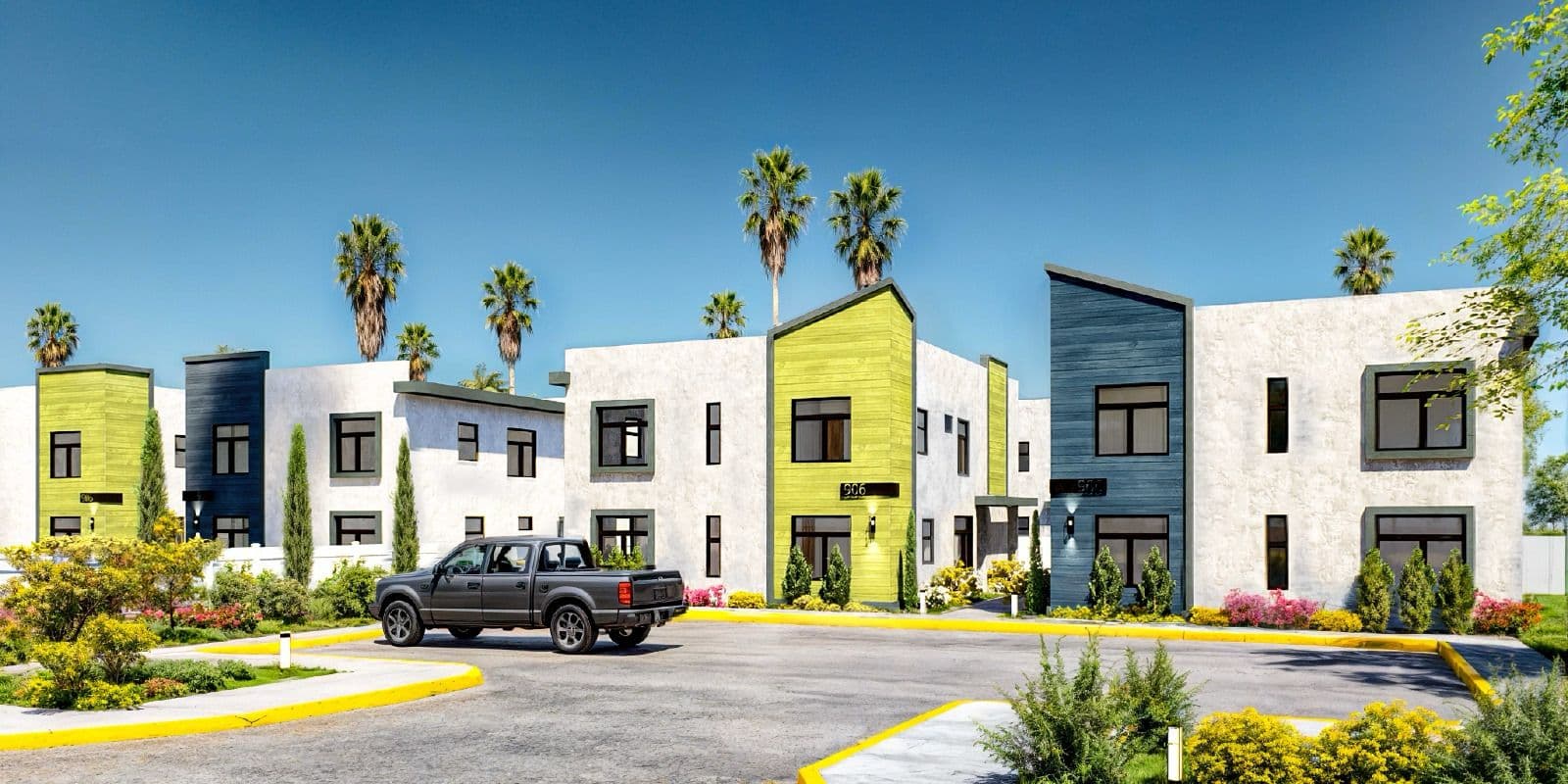 Render exterior de día